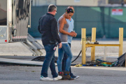 *EXCLUSIVE* Michelle Rodriguez gets ready to re-shoot a few scenes for Fast & Furious 7