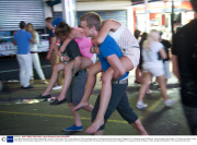 Young British Boys And Girls Many Celebrating The End Of Their Gcse's And 'a' Level Exams Hit The Punta Ballena Strip The Notorious Bar And Club Area Of Magaluf On The Spanish Island Of Mallorca. Visitor Accidents And Deaths In The Area Have Risen