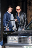 Johnny Depp gets a visit from fiancée Amber Heard on last day of ¿Black Mass¿ Filming