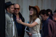 Johnny Depp gets a visit from fiancée Amber Heard on last day of ¿Black Mass¿ Filming