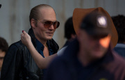 Johnny Depp gets a visit from fiancée Amber Heard on last day of ¿Black Mass¿ Filming