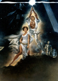 Poster for the film Star Wars /  1977.