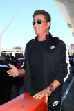Sylvester Stallone heads out of town with his girls