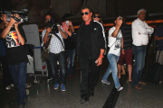 Sylvester Stallone heads out of town with his girls