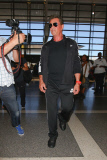 Sylvester Stallone heads out of town with his girls