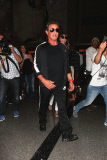 Sylvester Stallone heads out of town with his girls