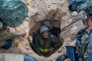 IDF soldiers uncover Palestinian militant tunnel in Gaza Strip, Palestinian Territories - 23 Jul 2014