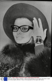 Sophia Loren Actress Slightly Unfamiliar In Heavy-rimmed Spectacles. (for Full Caption See Version).