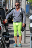 Mickey Rourke out and about, Los Angeles, America - 27 Jul 2014