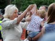 Prince of Wales and Duchess of Cornwall visits Rutland, Britain - 28 Jul 2014