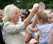 Prince of Wales and Duchess of Cornwall visits Rutland, Britain - 28 Jul 2014