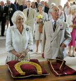 Prince of Wales and Duchess of Cornwall visits Rutland, Britain - 28 Jul 2014