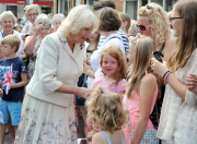 Prince of Wales and Duchess of Cornwall visits Rutland, Britain - 28 Jul 2014