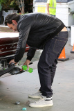 *EXCLUSIVE* Ben Affleck has Wardrobe Malfuction