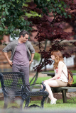 *EXCLUSIVE* Emma Stone, Joaquin Phoenix and Woody Allen take their talent to Rhode Island