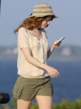 Joaquin Phoenix & Emma Stone Get Back To Work 