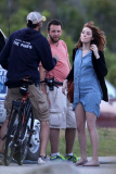 *EXCLUSIVE* Emma Stone leaves set after a serious discussion with crew