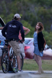 *EXCLUSIVE* Emma Stone leaves set after a serious discussion with crew