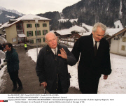 SWITZERLAND/ROSSINIERE : French painter Balthus's funeral.