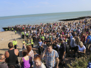 Eastbourne Pier Fire, Eastbourne, Britain - 30 Jul 2014