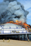 Eastbourne Pier Fire, Eastbourne, Britain - 30 Jul 2014