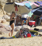 Exclusive... Naomi Watts And Family Enjoy A Day On The Beach In Cabo 