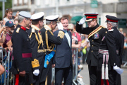 First World War centenary, Folkstone, Britain - 04 Aug 2014