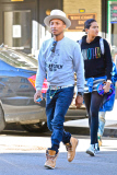 *EXCLUSIVE* Pharrell Williams is HAPPY to be launching the NFL