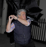 ENTS: Cara Delevingne Leaves The Chiltern Firehouse Restaurant
