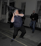 ENTS: Cara Delevingne Leaves The Chiltern Firehouse Restaurant