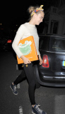 ENTS: Cara Delevingne Leaves The Chiltern Firehouse Restaurant