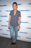 Katie Holmes visits the JUST JENNY radio program at SiriusXM Radio