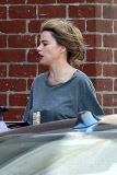 A Sloppy Looking Sofia Vergara spends the day with her "Modern Family"