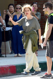 A Sloppy Looking Sofia Vergara spends the day with her "Modern Family"