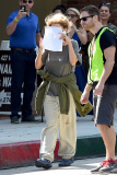 A Sloppy Looking Sofia Vergara spends the day with her "Modern Family"