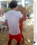 Orlando Bloom and Lykke Glommen in Ibiza, Spain - Aug 2014