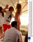 Orlando Bloom and Lykke Glommen in Ibiza, Spain - Aug 2014