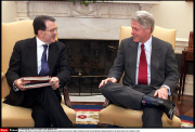 PRESIDENT CLINTON MEETS WITH FORMER ITALIAN PRIME MINISTER AND CURRENT EUROPEAN COMM