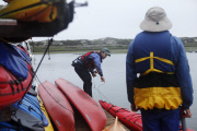 Paddling with whales in Monterey Bay