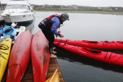 Paddling with whales in Monterey Bay