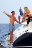 Pierre Casiraghi in Saint Tropez