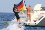 Pierre Casiraghi in Saint Tropez