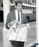 Actor George Hamilton 'star Of Light In The Piazza' Arrived At London Airport From New York To Star In The Victors. Pkt 1737 - 124927 Original Print Held In Kensington.