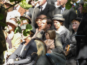 'Downton Abbey' TV series on set filming, Oxfordshire, Britain - 11 Aug 2014