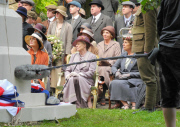 'Downton Abbey' TV series on set filming, Oxfordshire, Britain - 11 Aug 2014