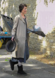 'Downton Abbey' TV series on set filming, Oxfordshire, Britain - 11 Aug 2014