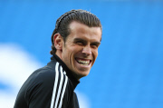 UEFA Super Cup 2014 Real Madrid Training and Press Conference Millenium Stadium, Cardiff, United Kingdom - 11 Aug 2014