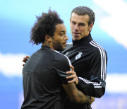 UEFA Supercup Football Training and Press Conference, Cardiff City Stadium, Cardiff, Wales, Britain - 11 August 2014