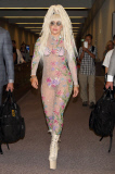 Lady Gaga at Narita International airport, Chiba pref, Japan - 12 Aug 2014