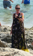 Kate Moss im Urlaub auf Ibiza